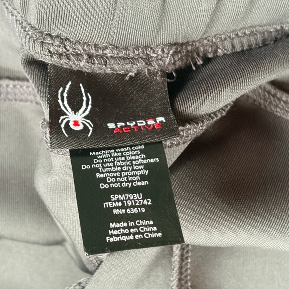 NEW Spyder Active Black Gray Sweatpants Joggers XXL - Picture 10 of 12